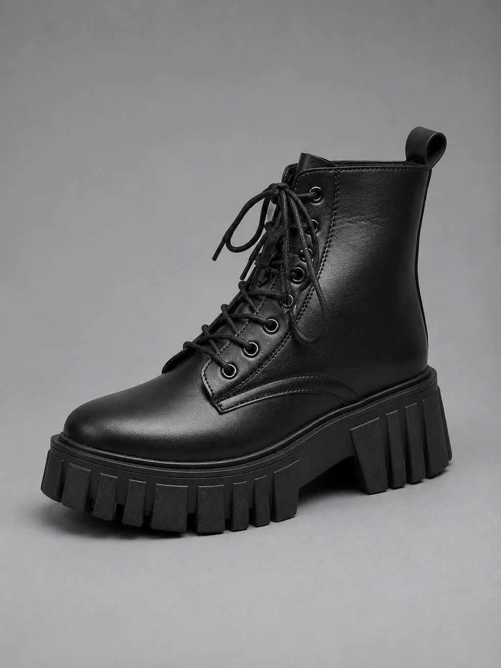 Combat Boots in Black