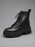 Combat Boots in Black