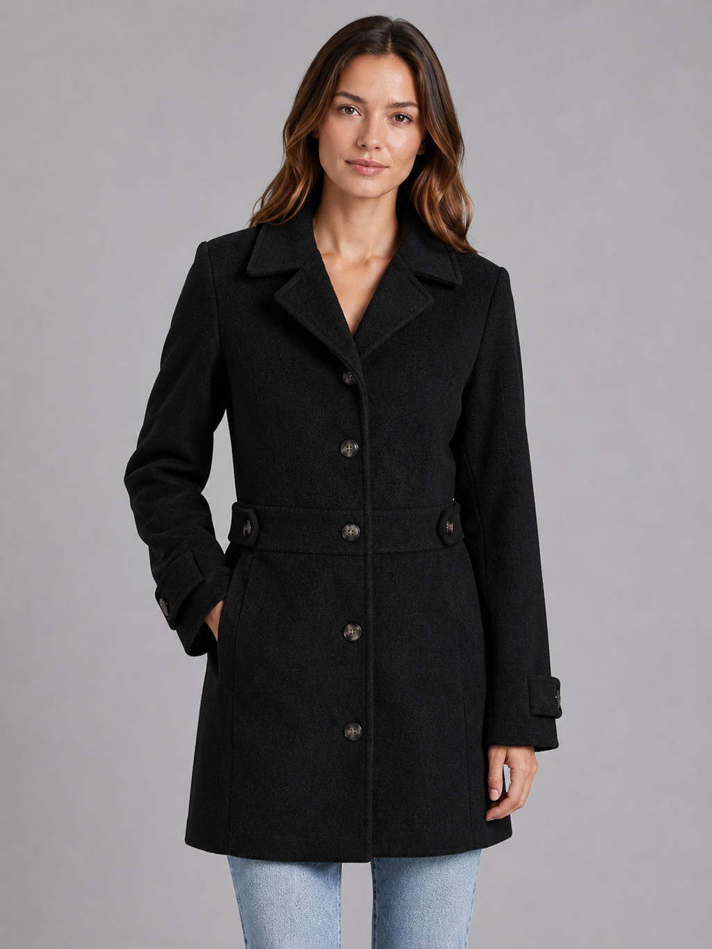 Coat in Black