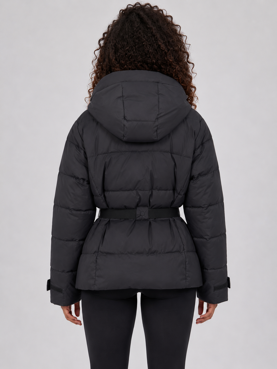 Puffer Jacket in Black
