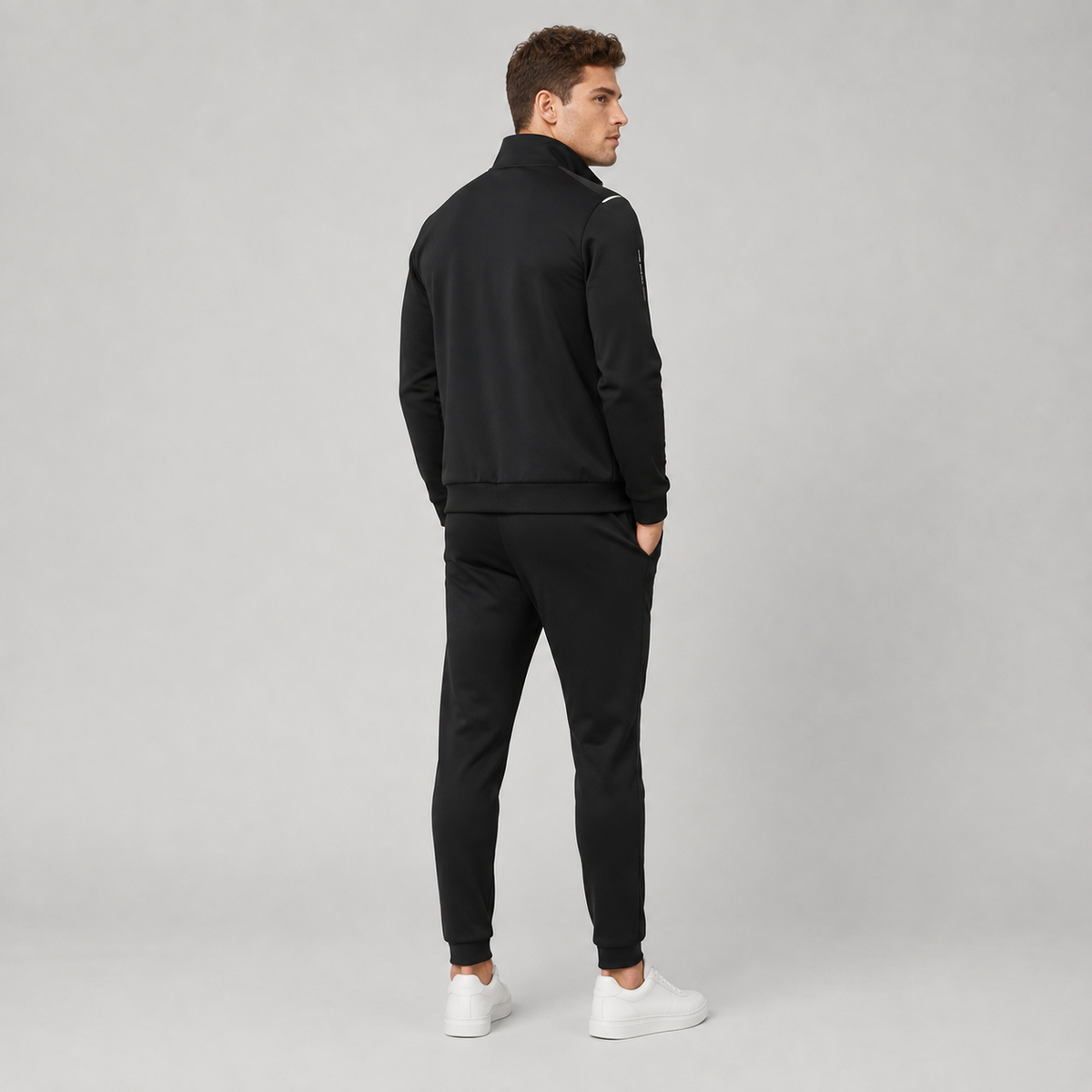 Tracksuit Set in Black