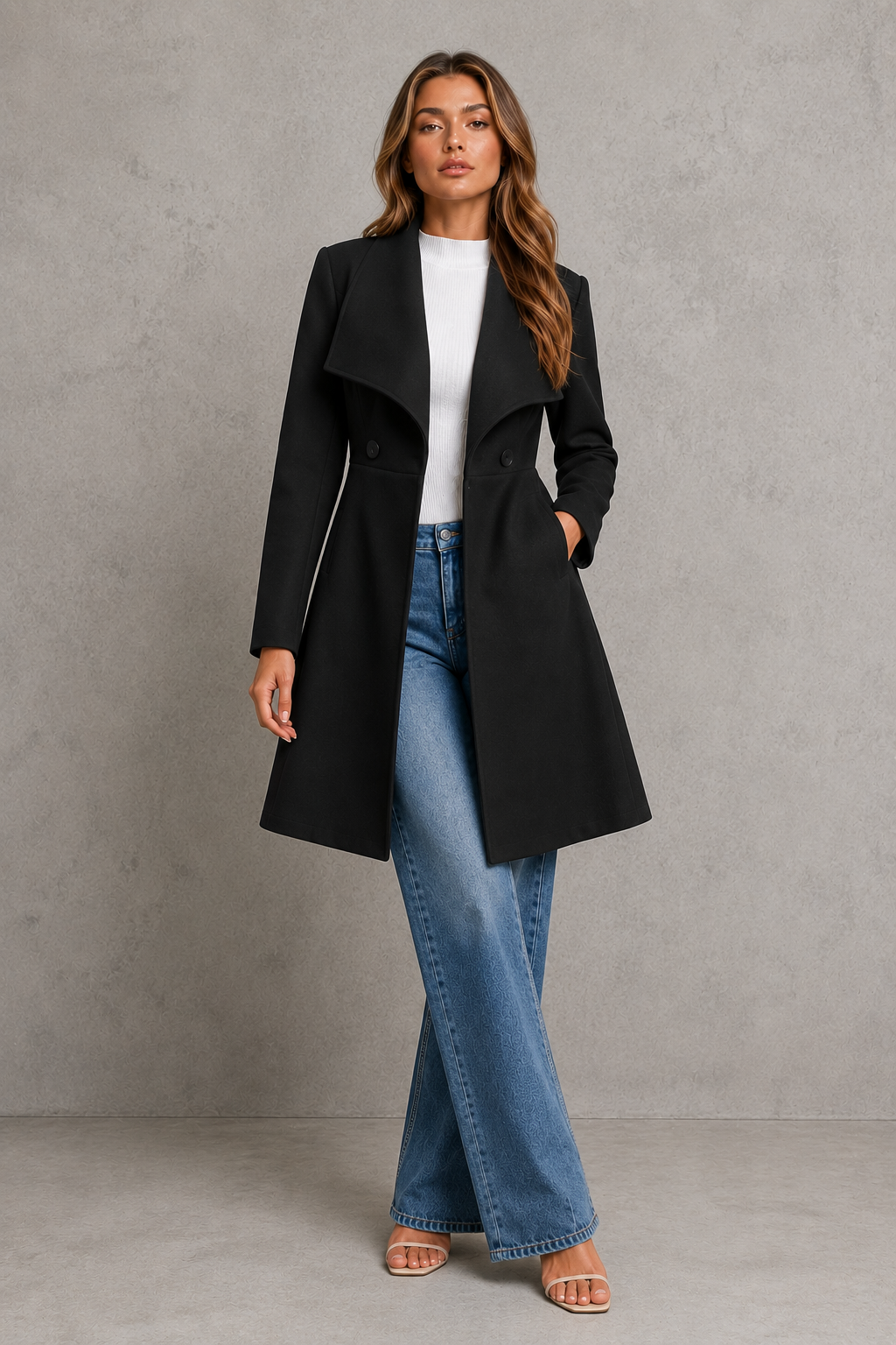 Coat in Black