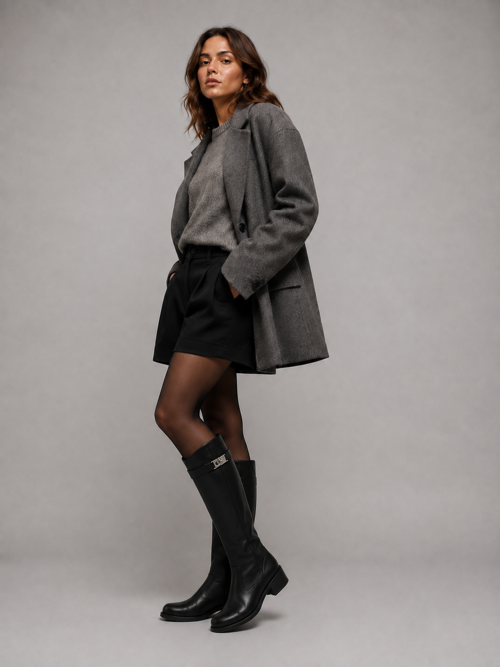 Riding Boots in Black