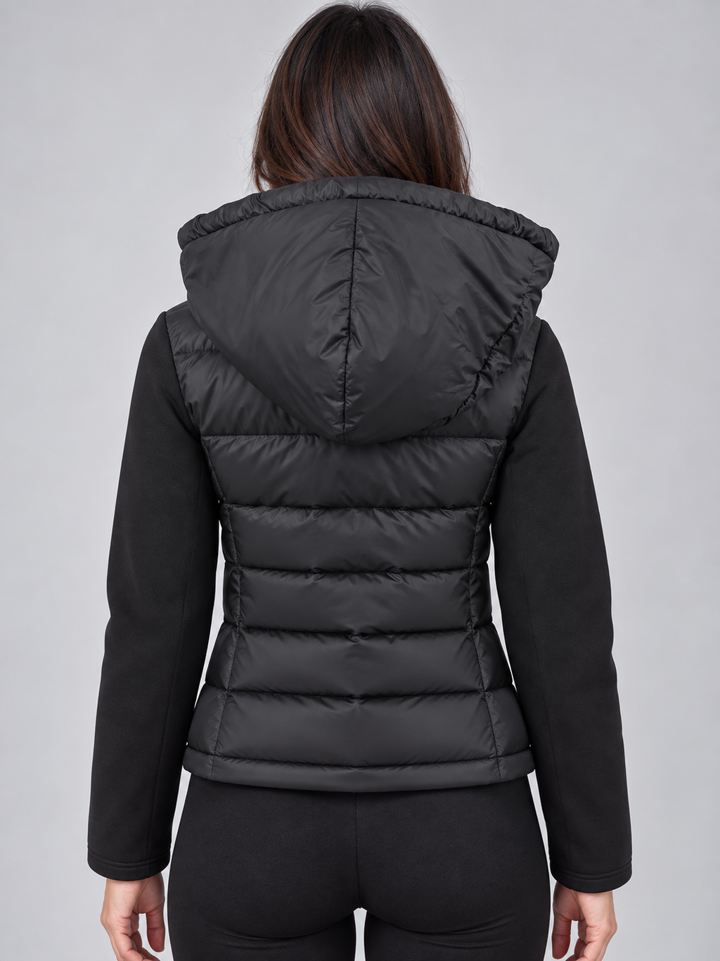 Puffer Jacket in Black