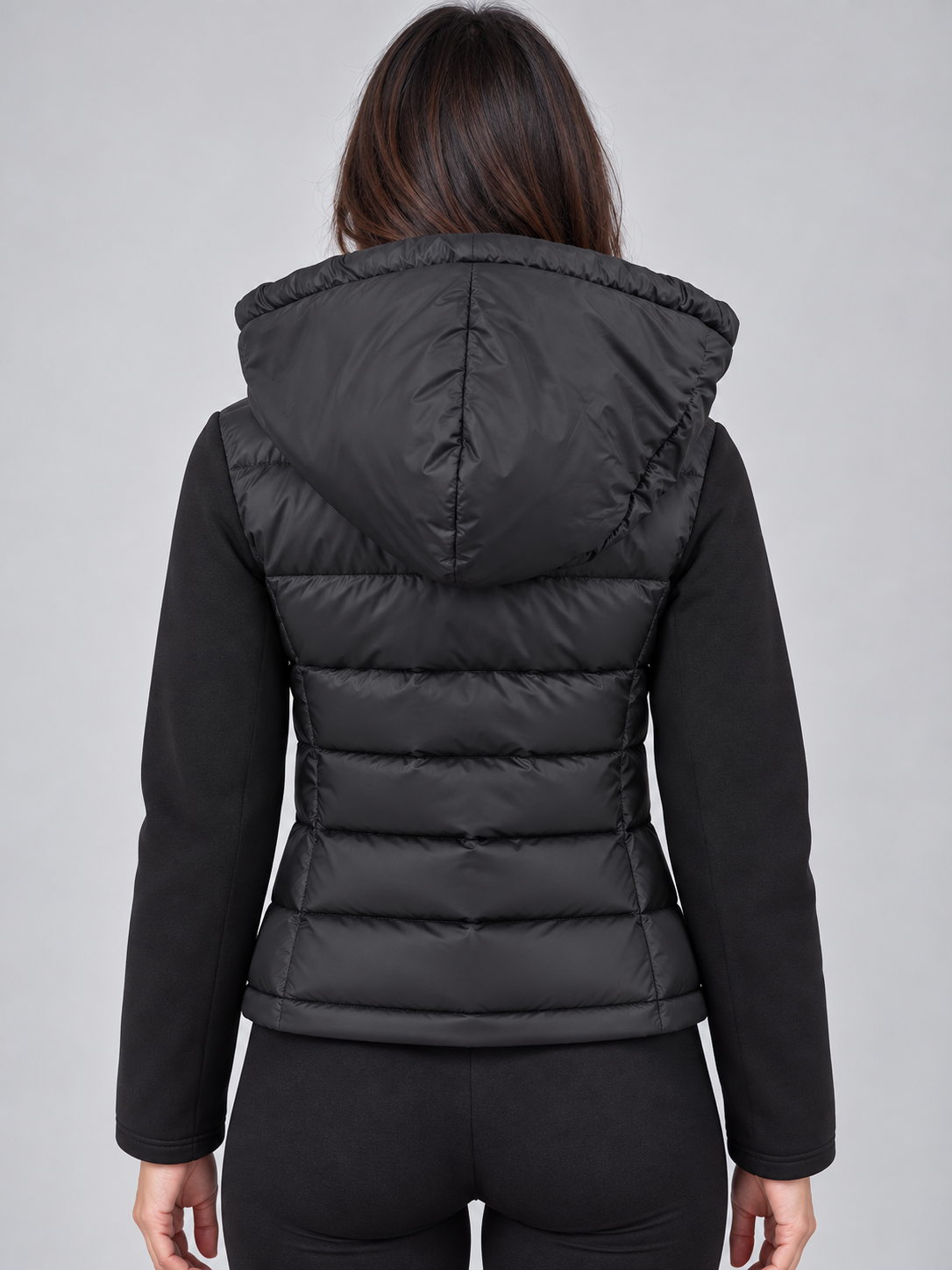 Puffer Jacket in Black