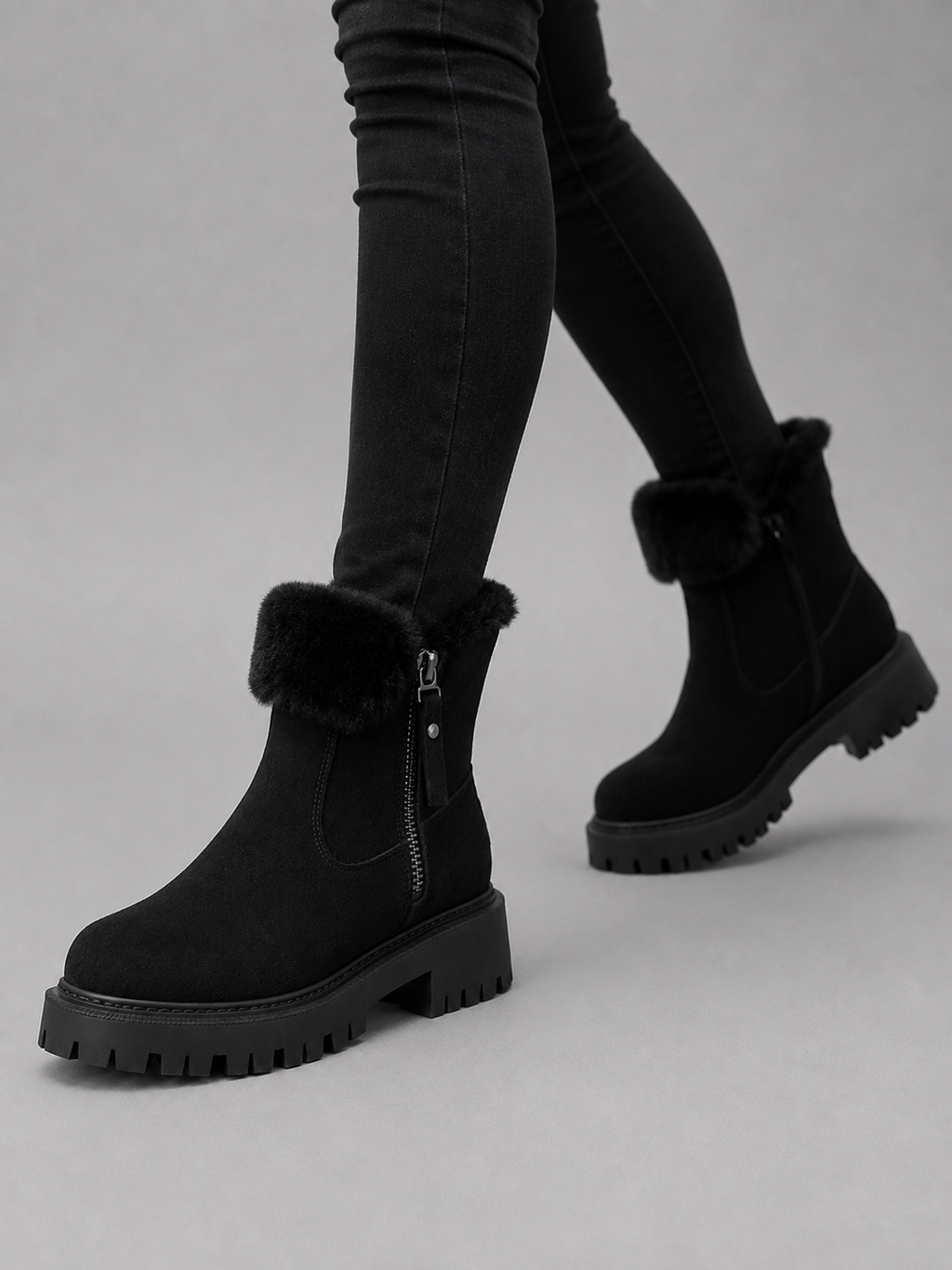 Ankle Boots in Black