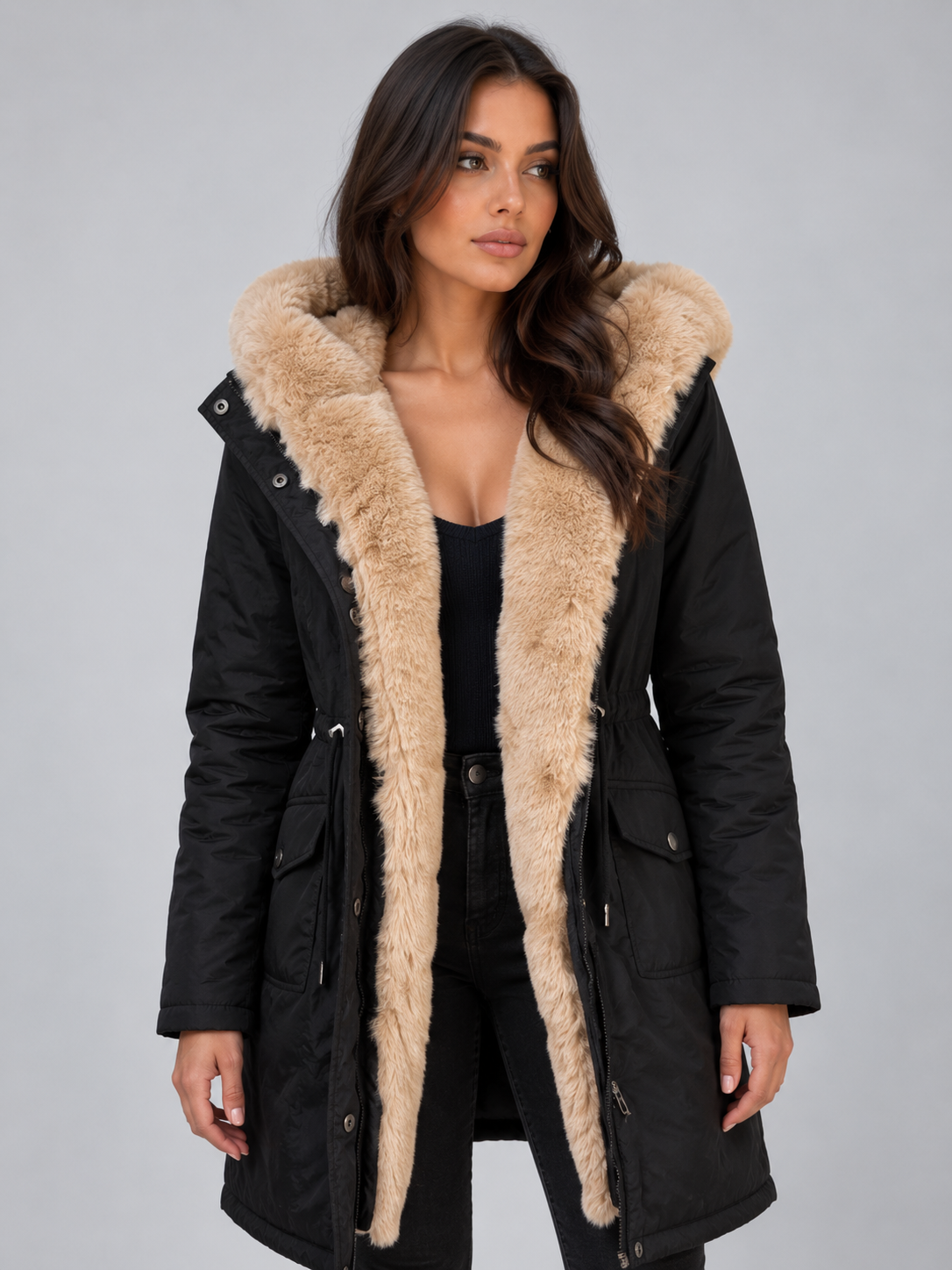Parka in Black