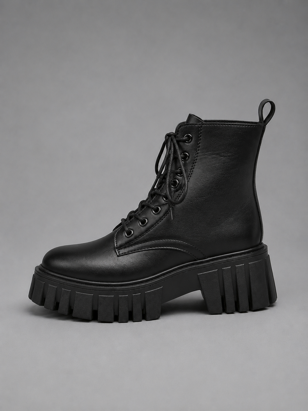 Combat Boots in Black