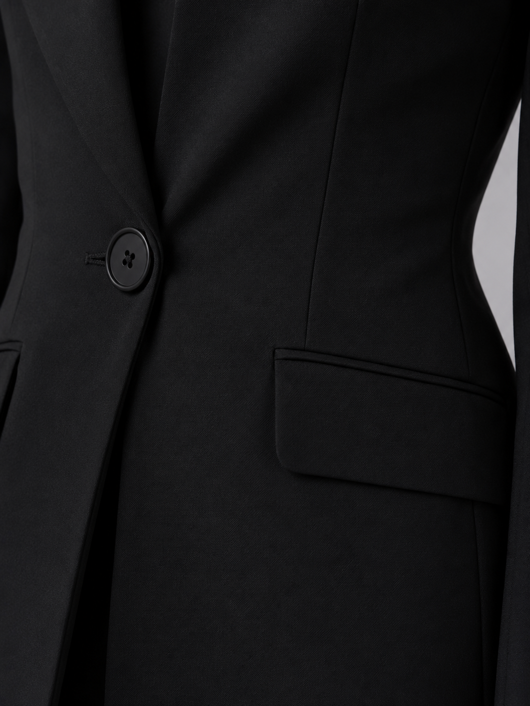 Women's Tailored Pantsuit – Blazer & Wide Leg Pants Two Piece Set | Nero & Luya