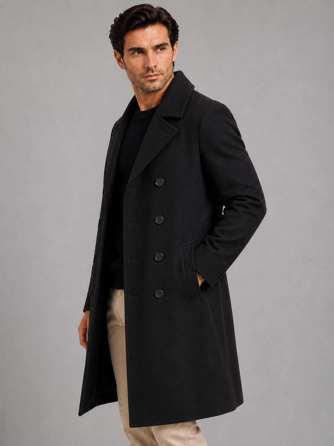 Coat in Black