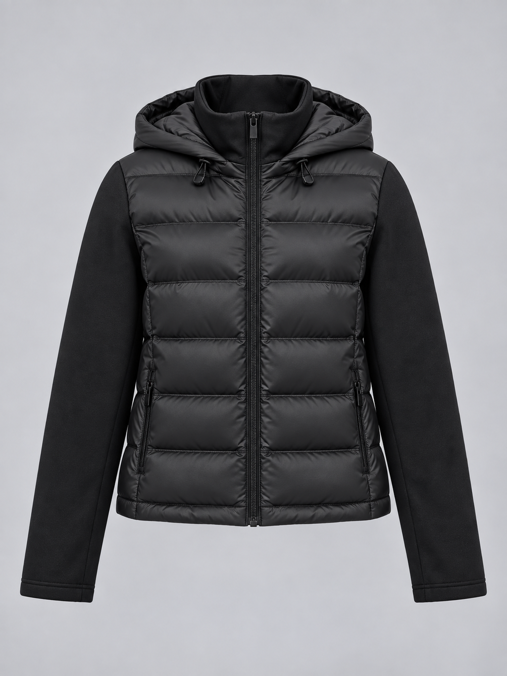 Puffer Jacket in Black