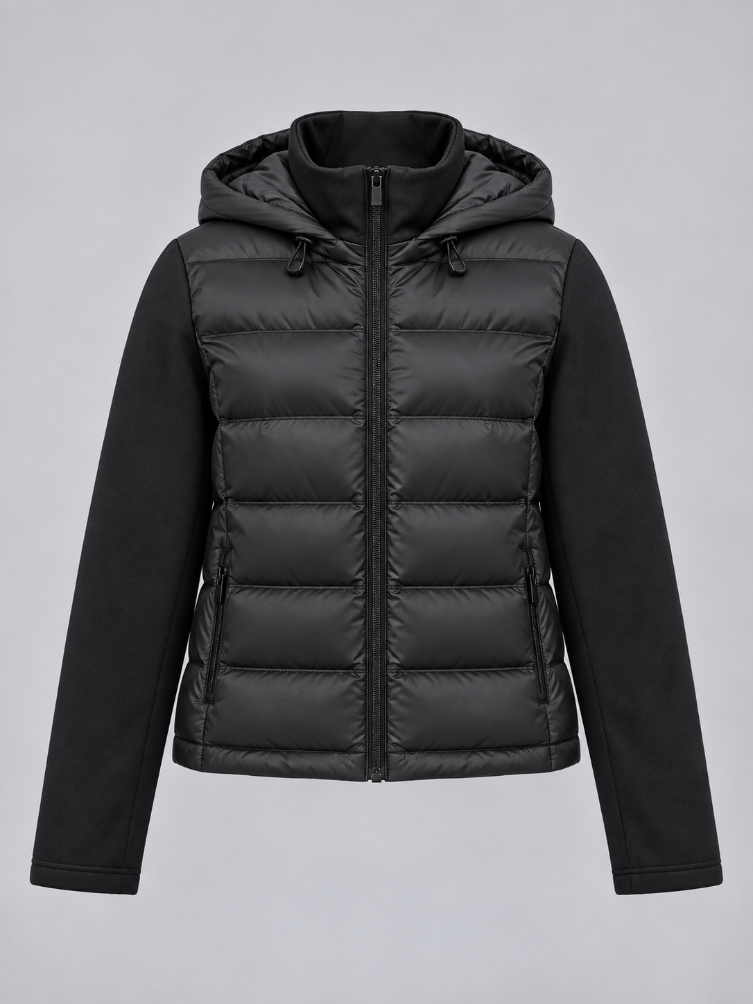 Puffer Jacket in Black