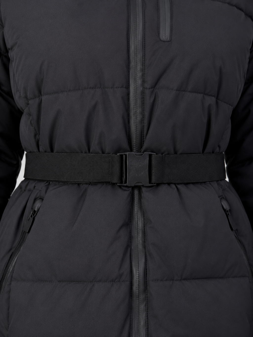 Puffer Jacket in Black