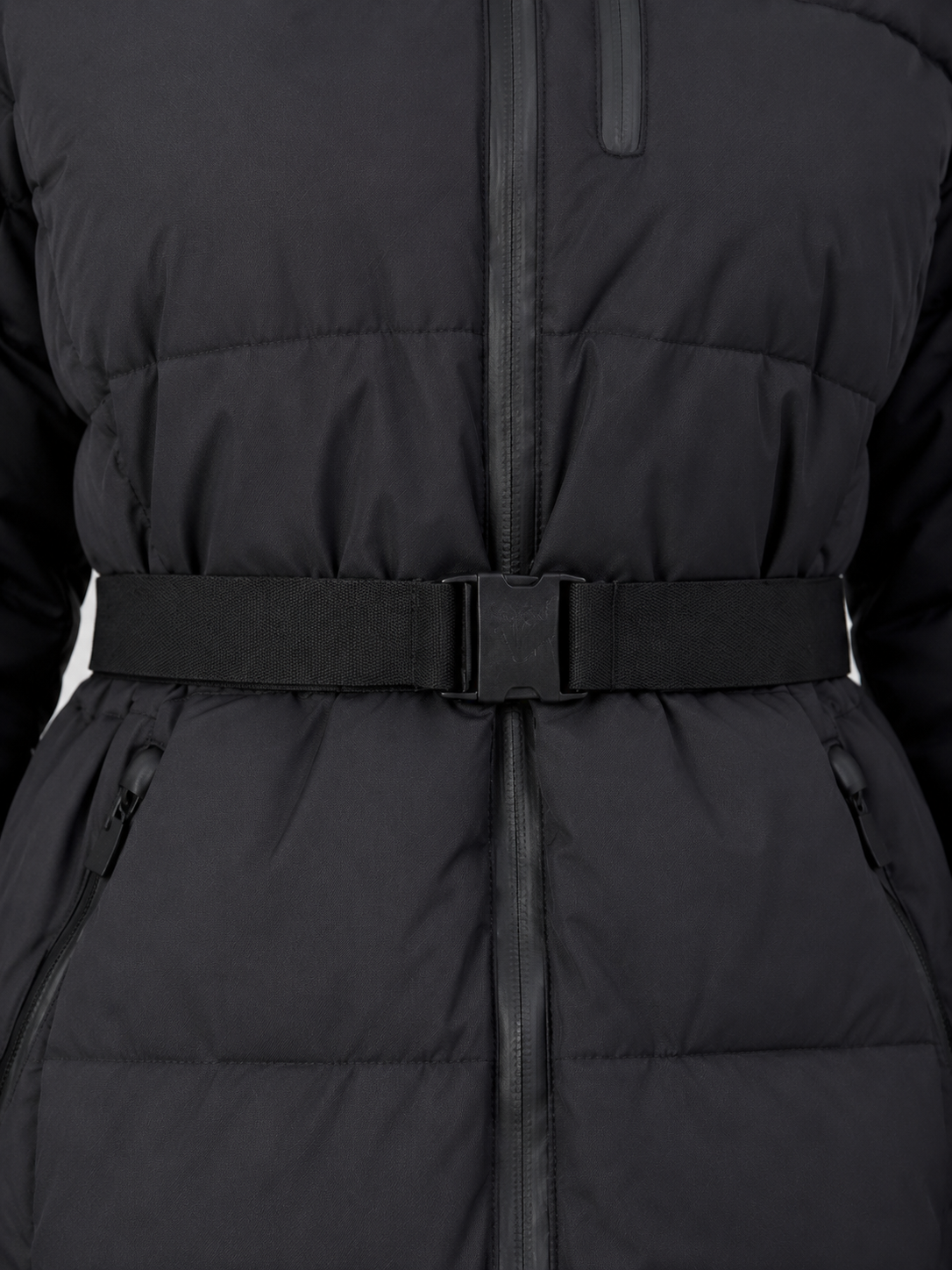 Puffer Jacket in Black