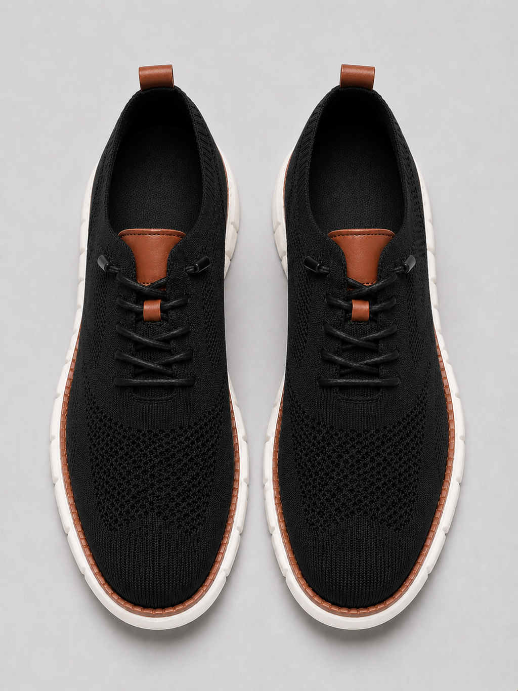 Men'S Casual Sneakers in Black