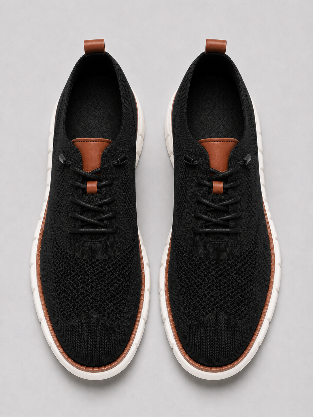 Men'S Casual Sneakers in Black