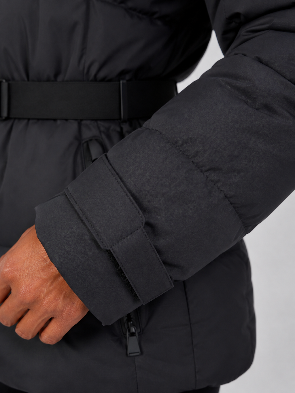 Puffer Jacket in Black