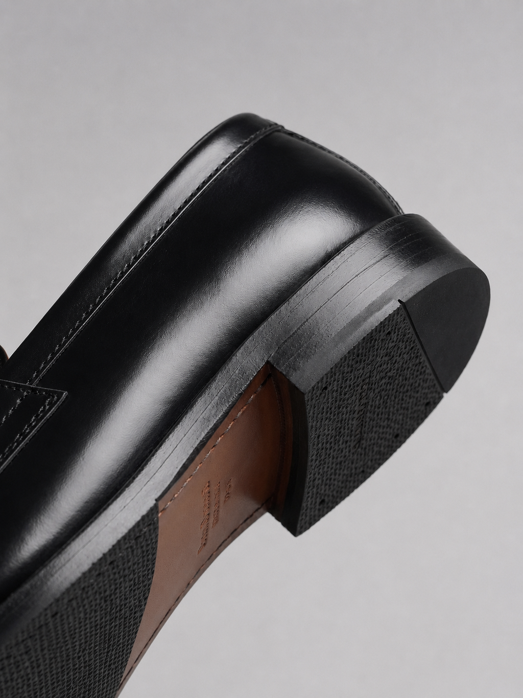 Penny Loafers in Black