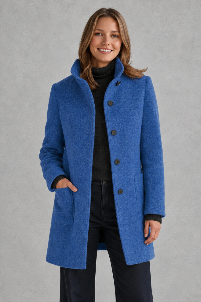 Coat in Blue