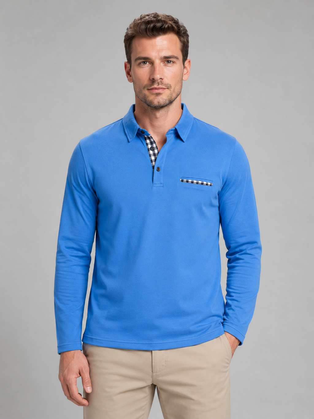Polo Shirt in Blue
