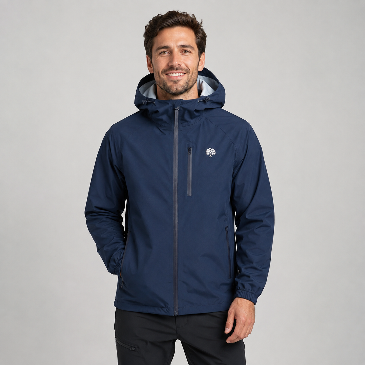 Rain Jacket in Blue