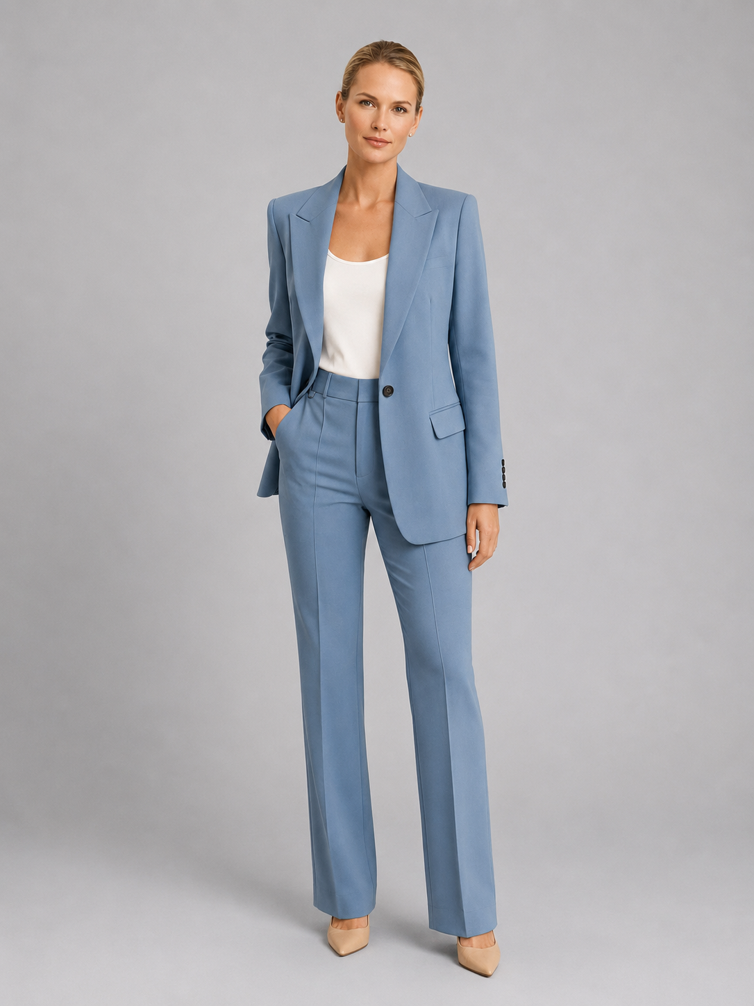 Fancy Pantsuit in Blue