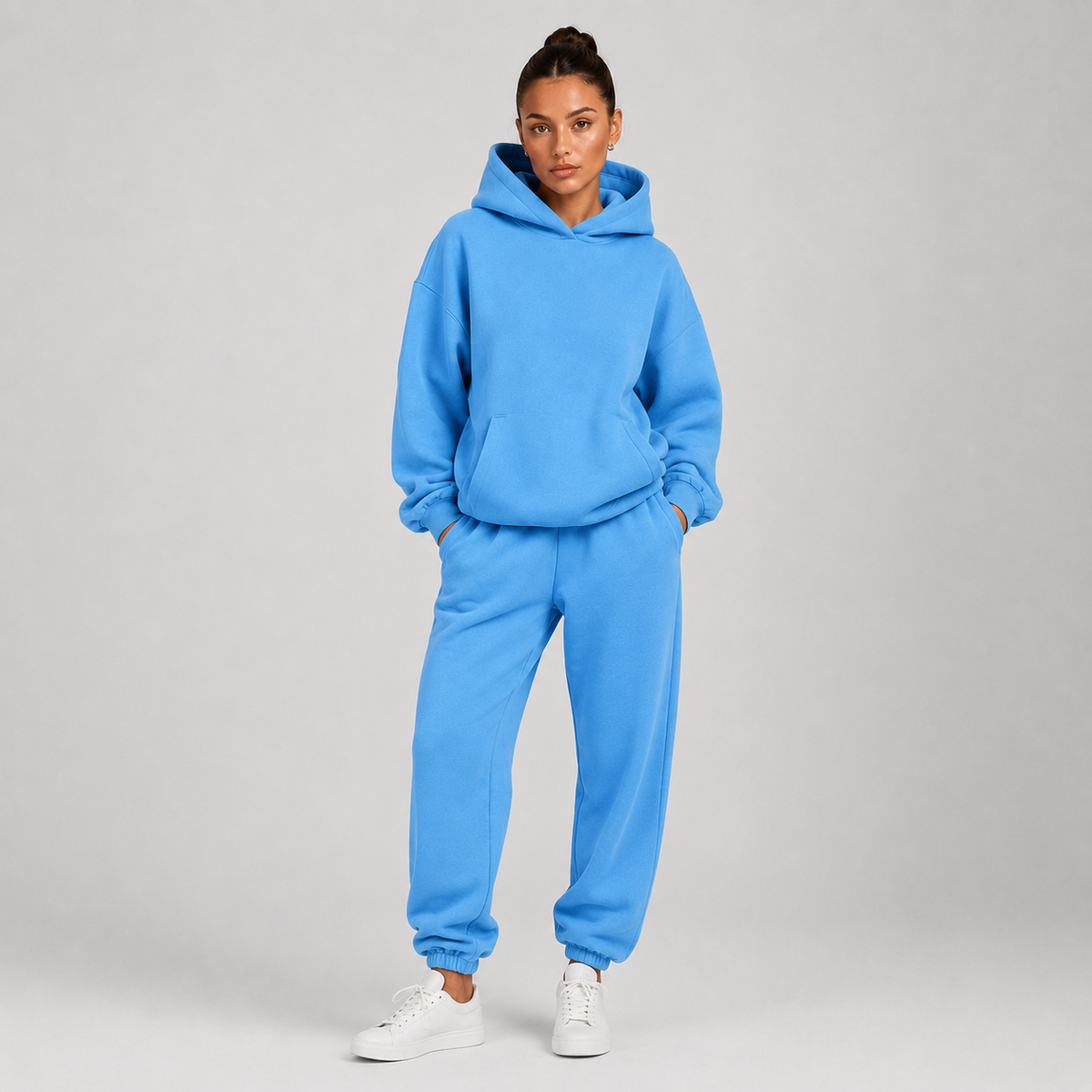 Hoodie in Blue