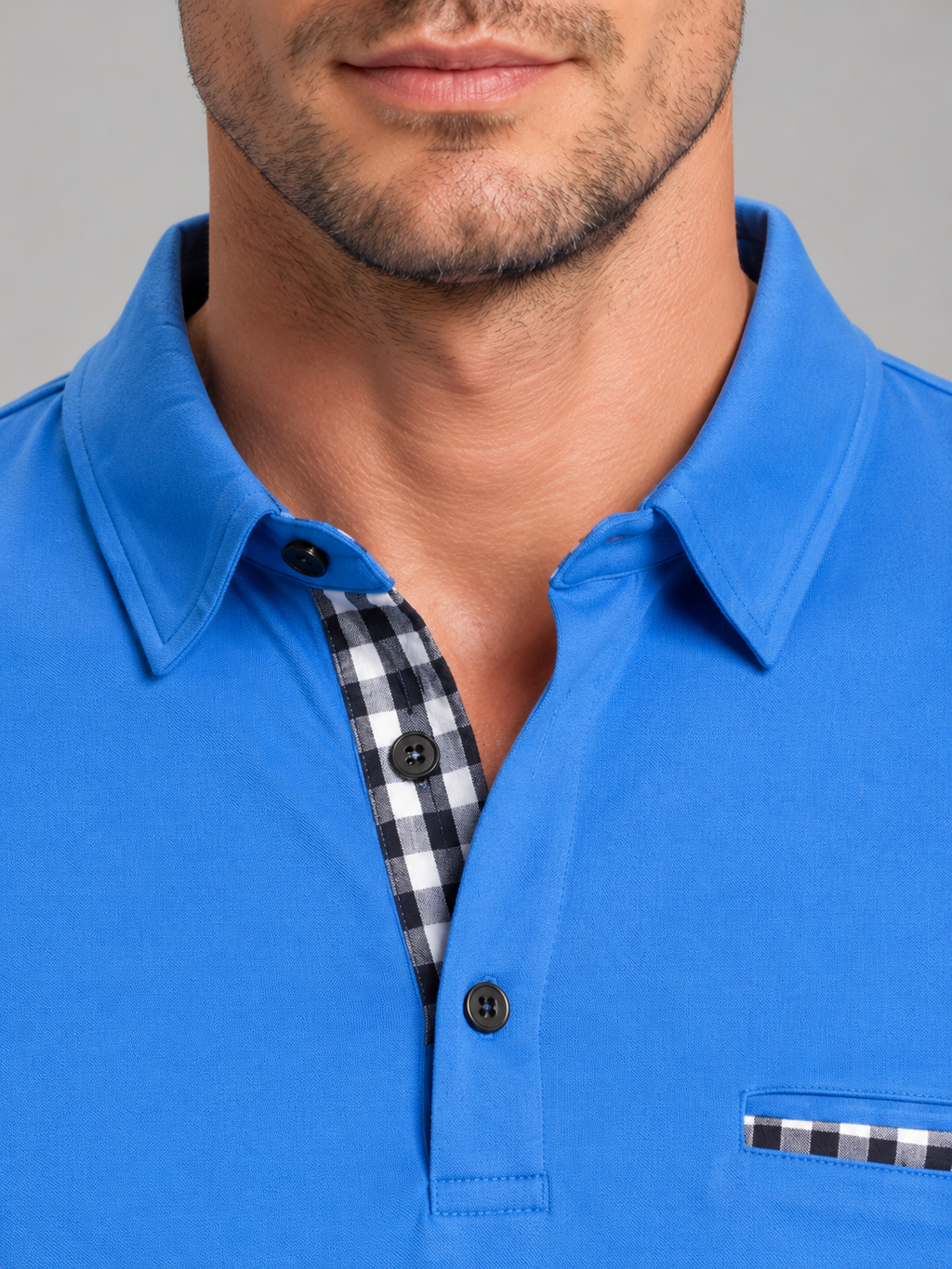 Polo Shirt in Blue