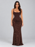 Dress in Brown