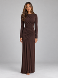 Dress in Brown