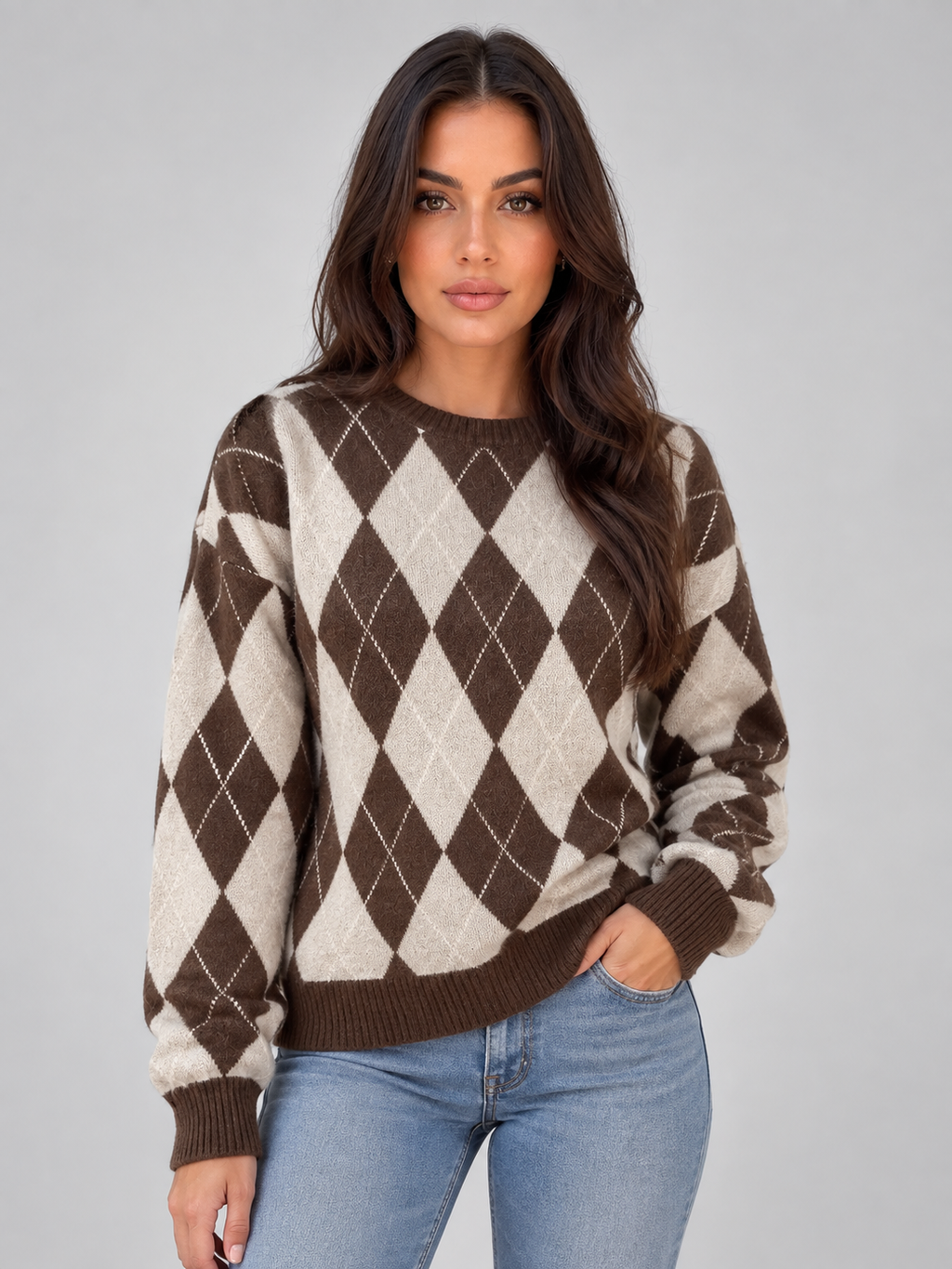 Sweater in Brown