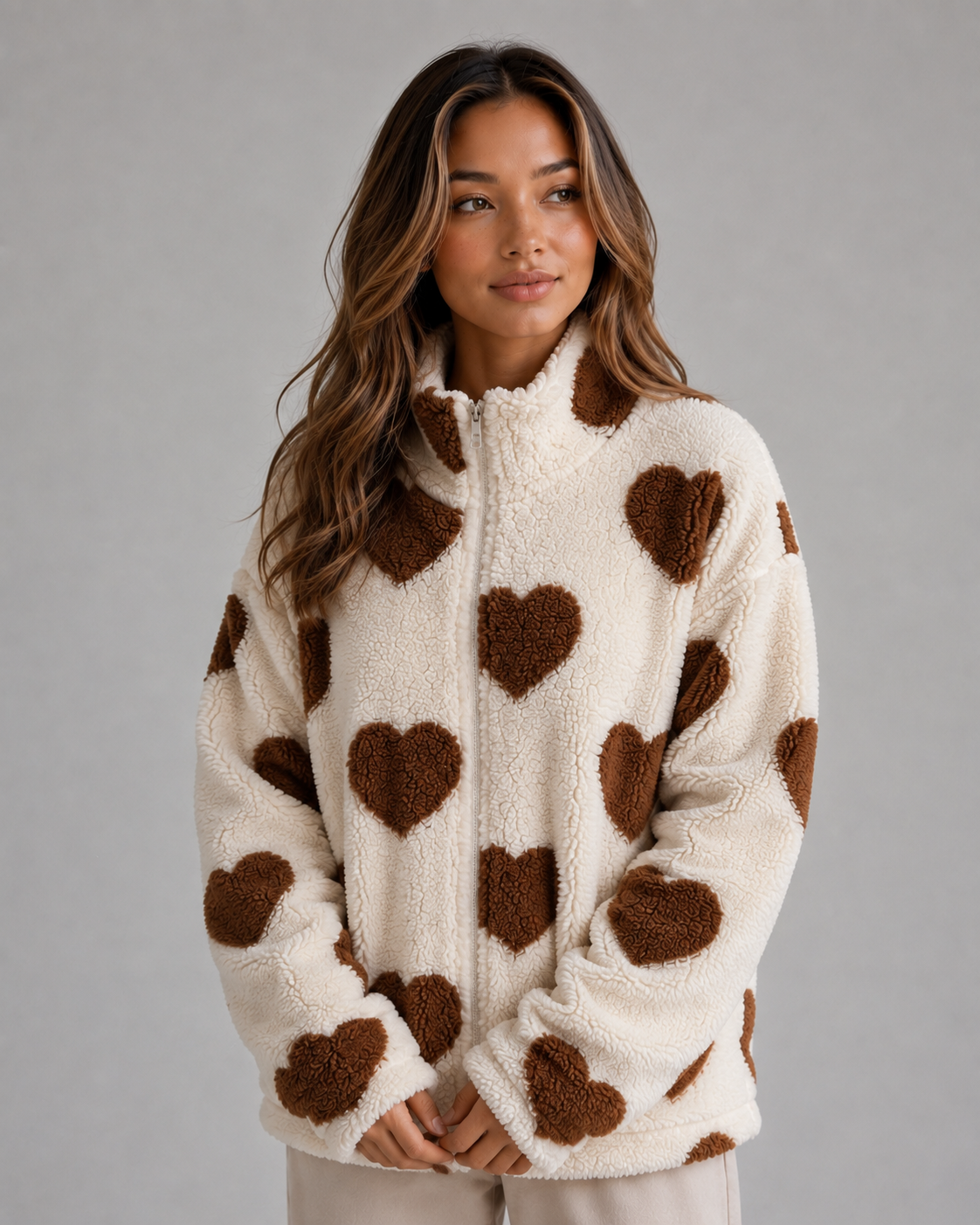 Jacket in Brown
