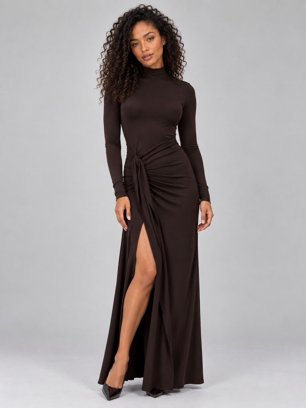 Dress in Brown