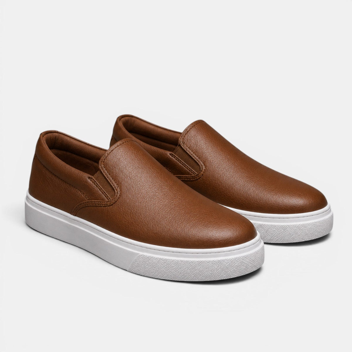 Slip-On Sneaker in Brown