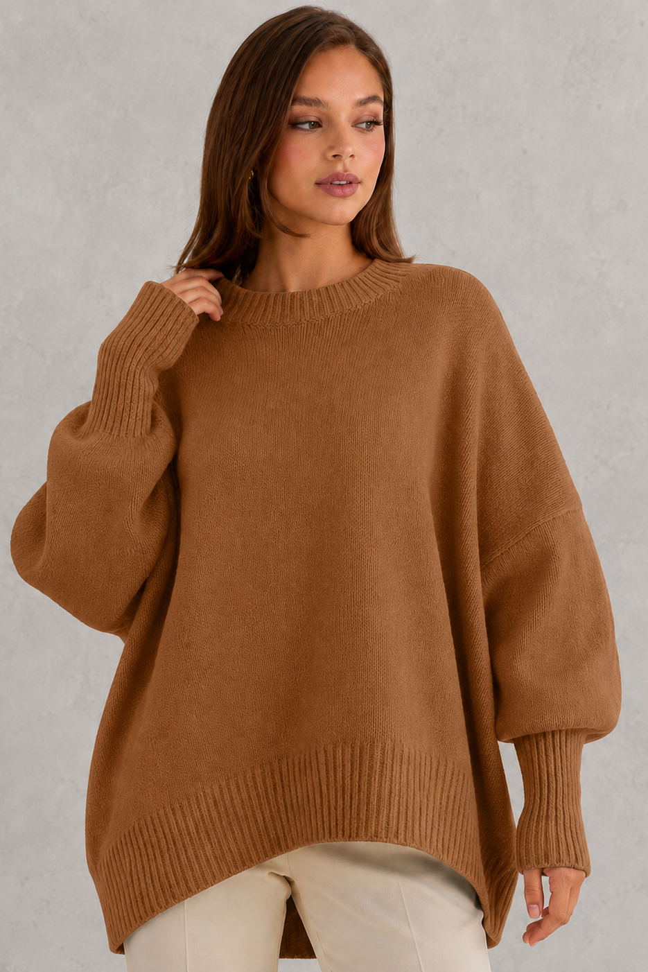 Sweater in Brown