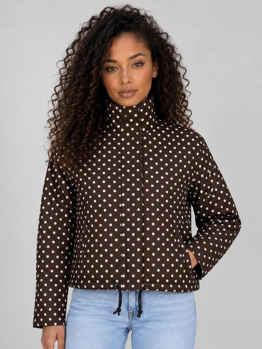 Jacket in Brown