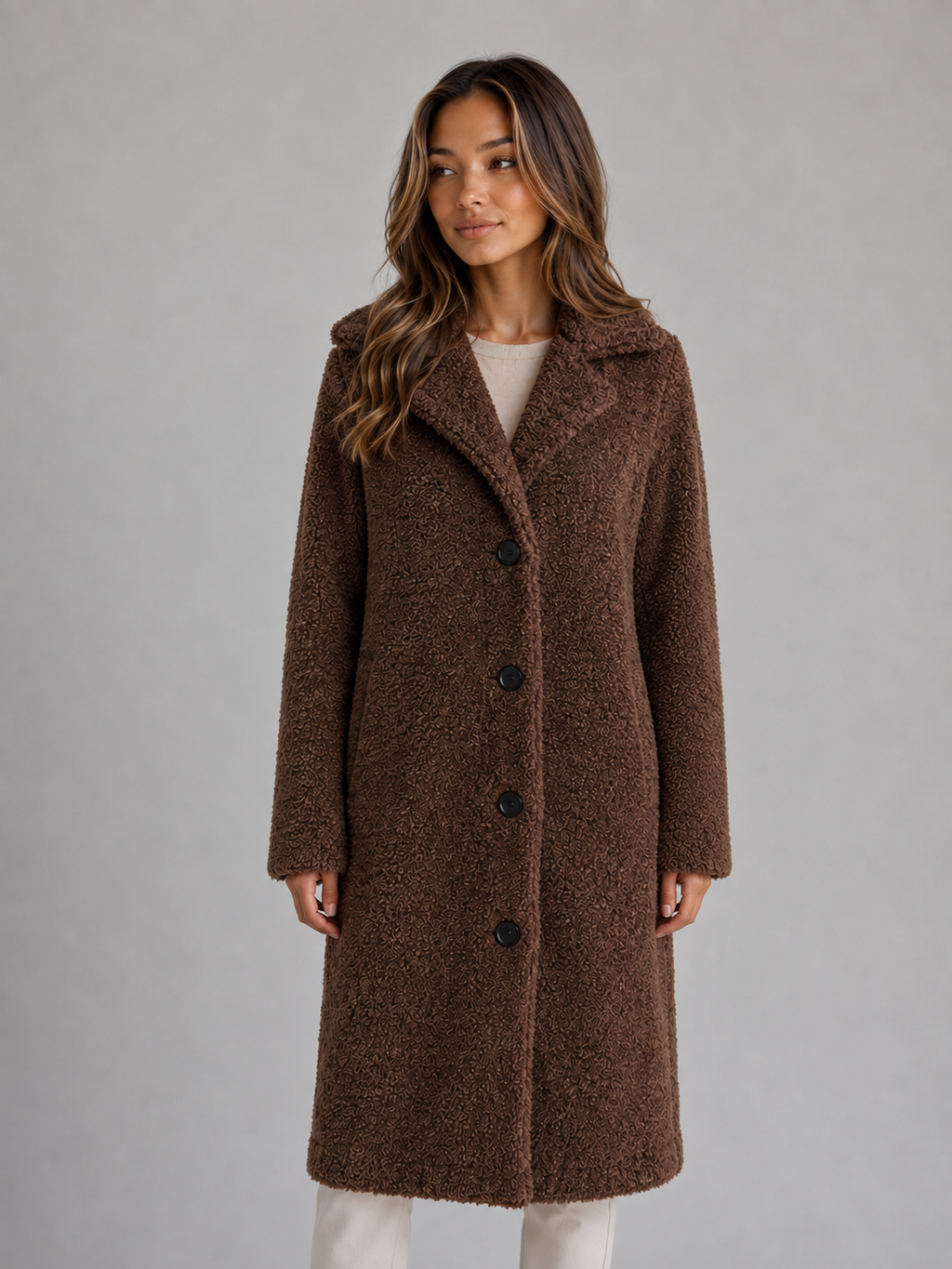 Coat in Brown