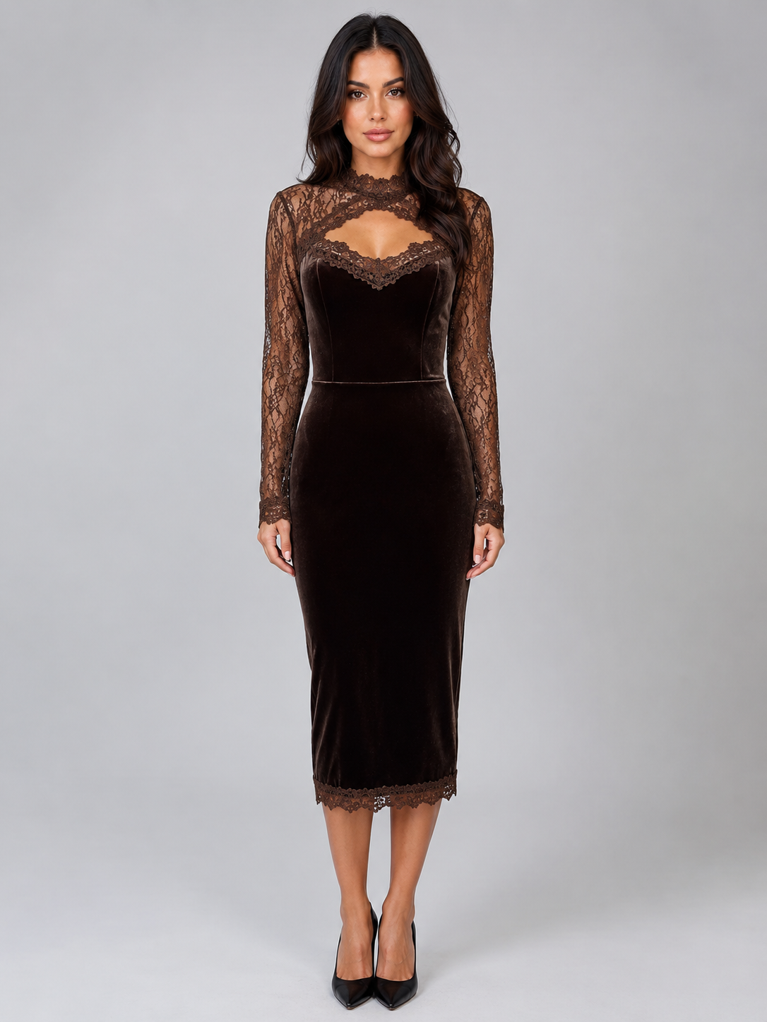Dress in Brown