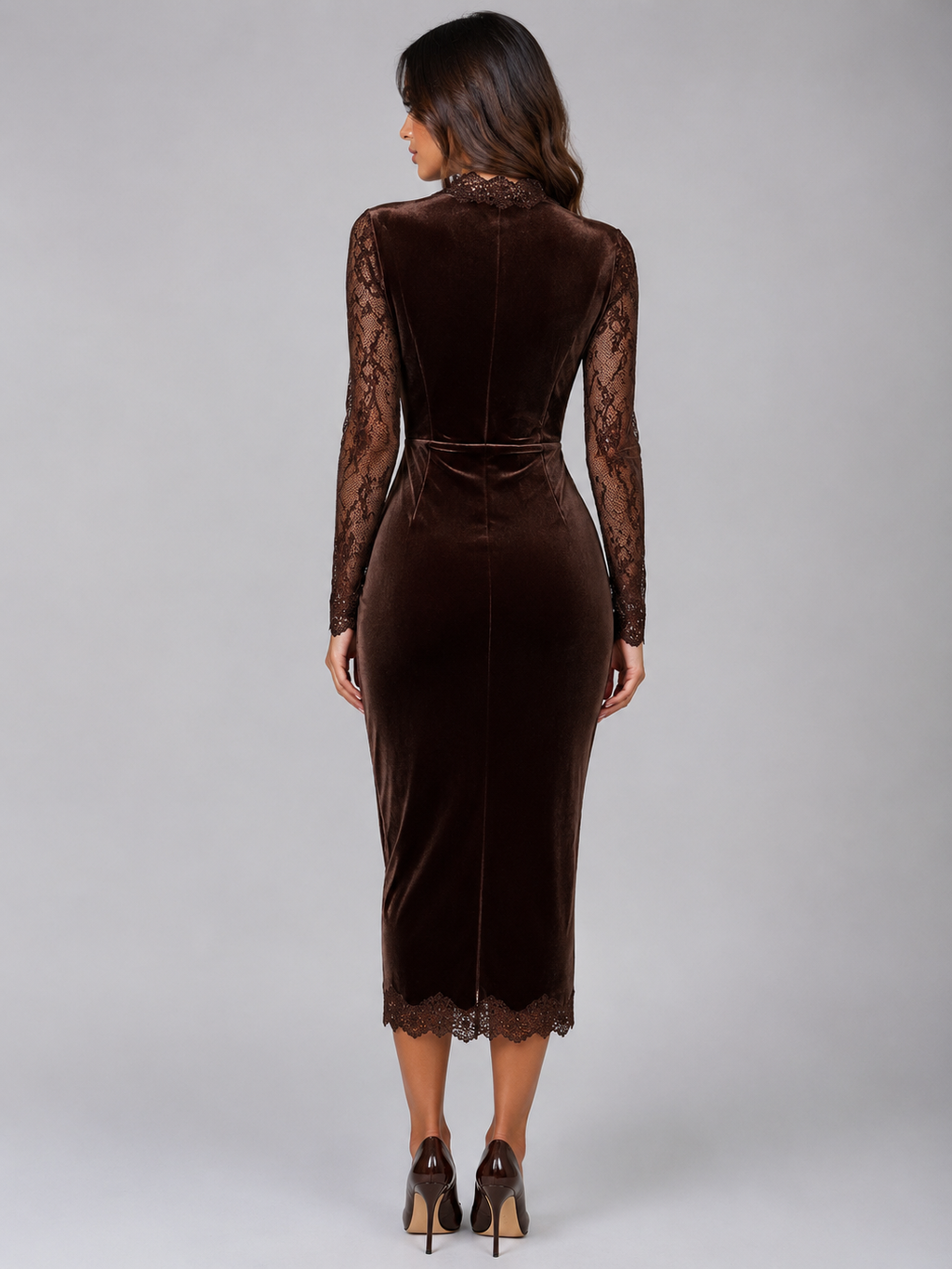 Dress in Brown