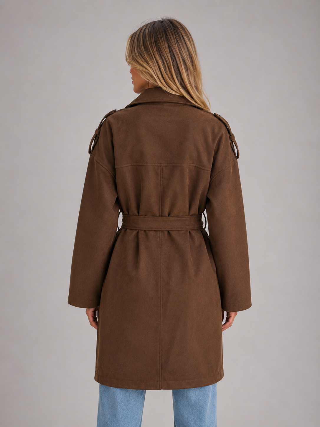 Coat in Brown