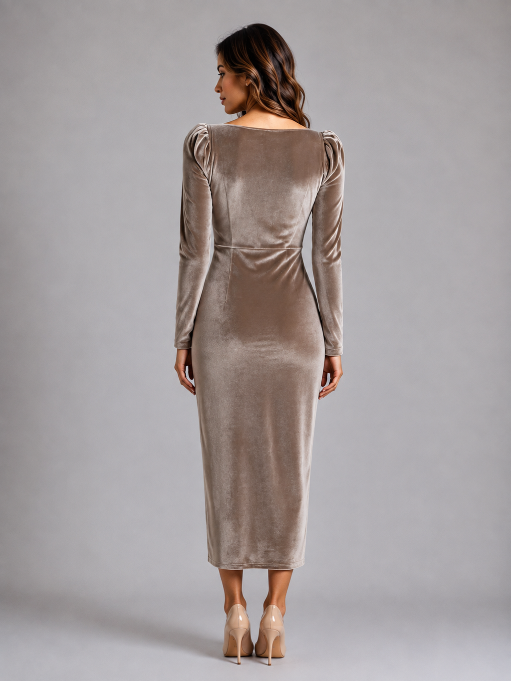 Dress in Brown