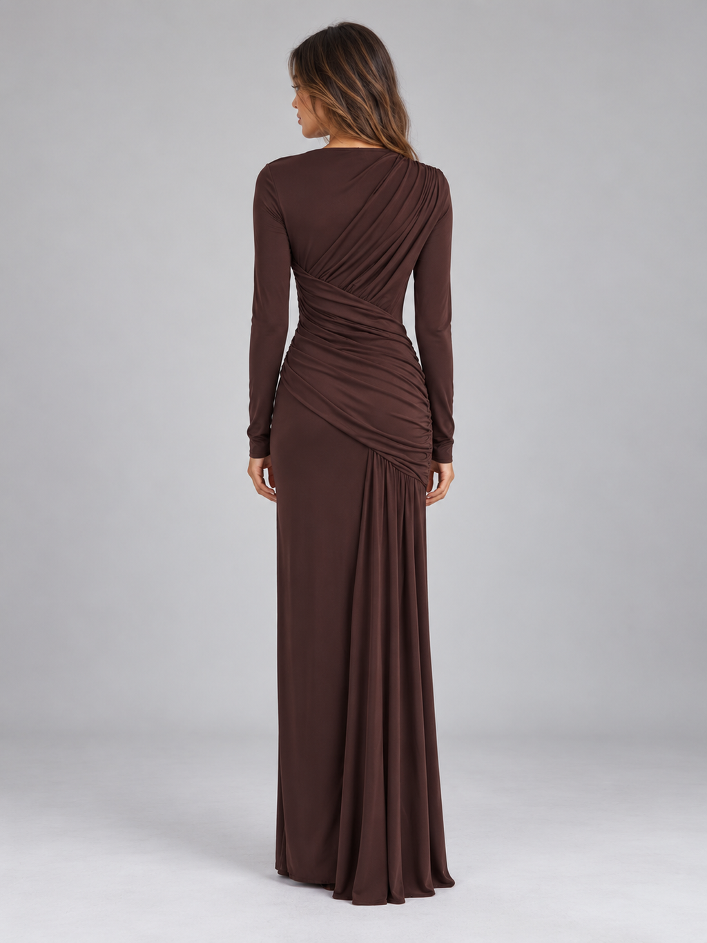 Dress in Brown