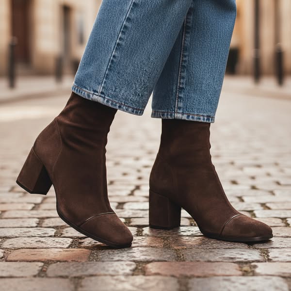 Ankle Boots in Brown