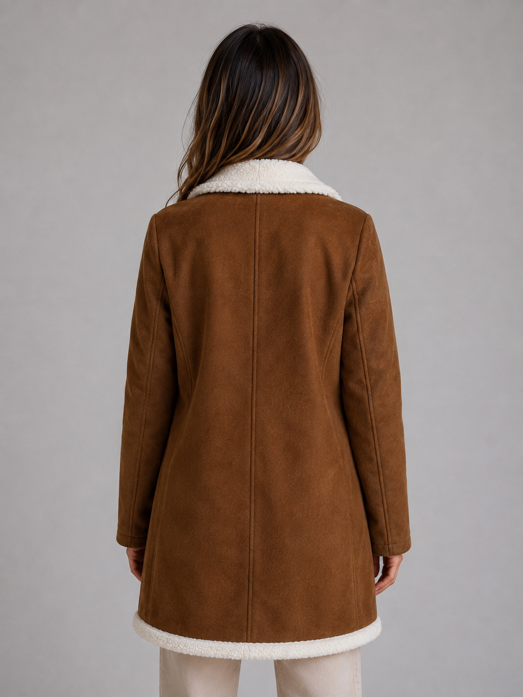 Coat in Brown