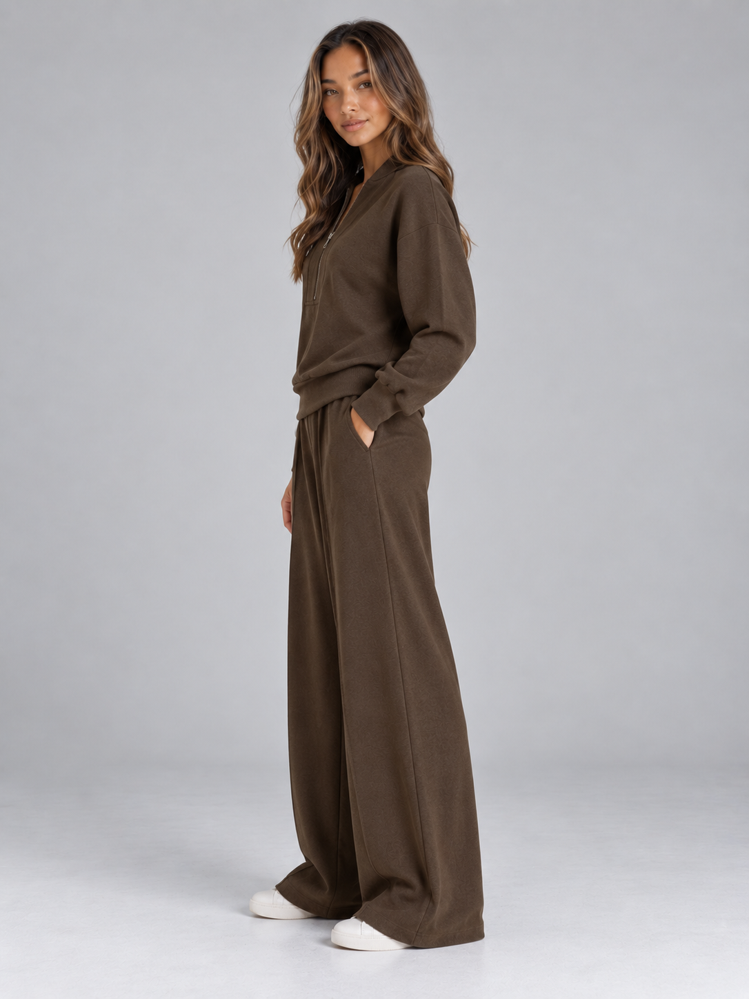 Sweater in Brown