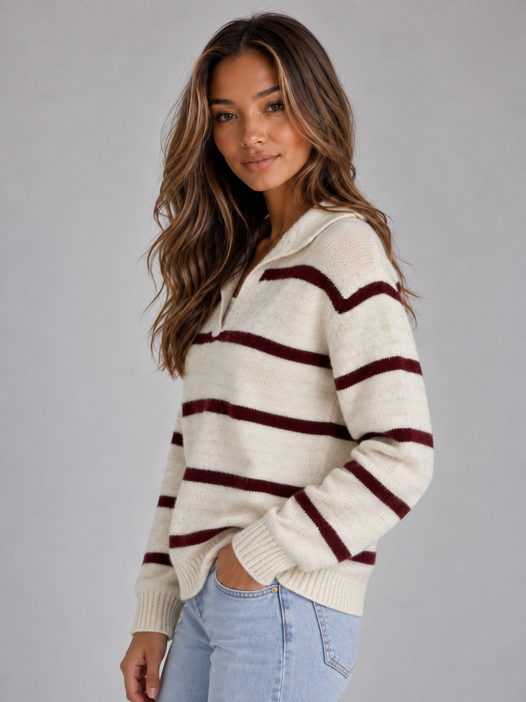 Sweater in Brown