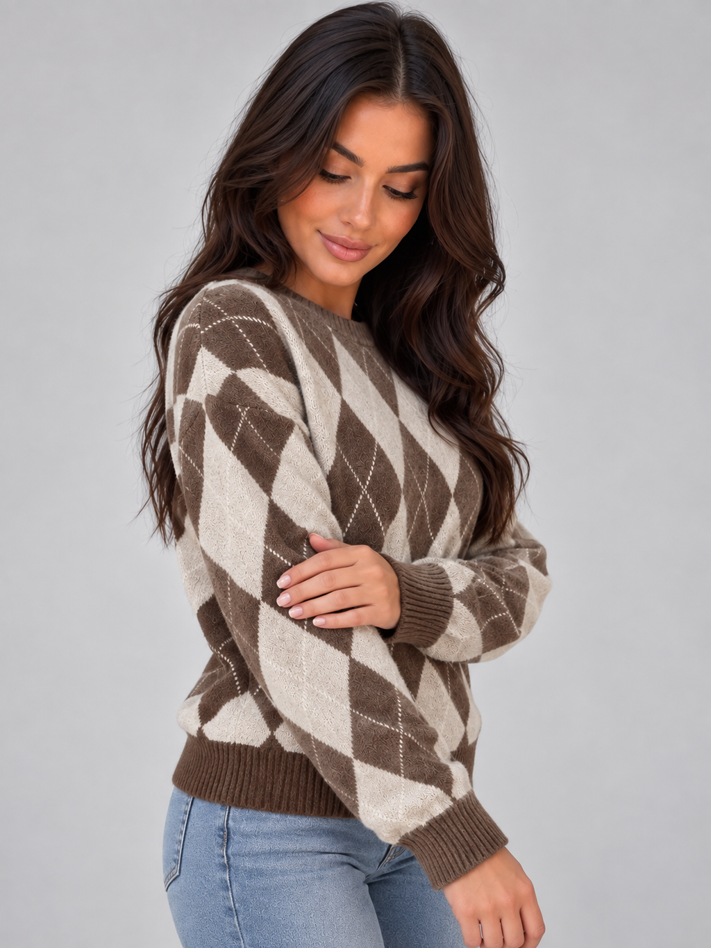 Sweater in Brown
