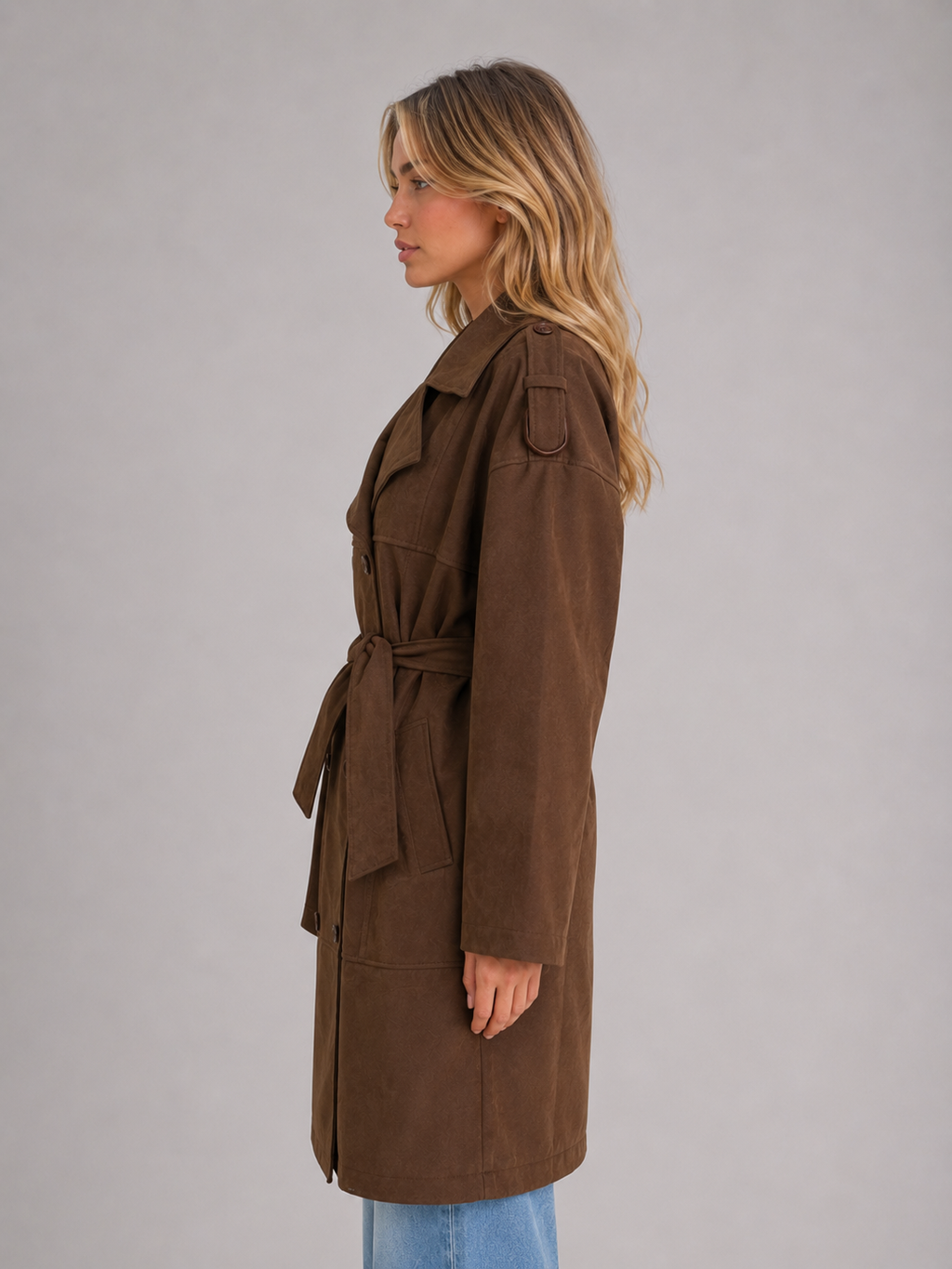 Coat in Brown