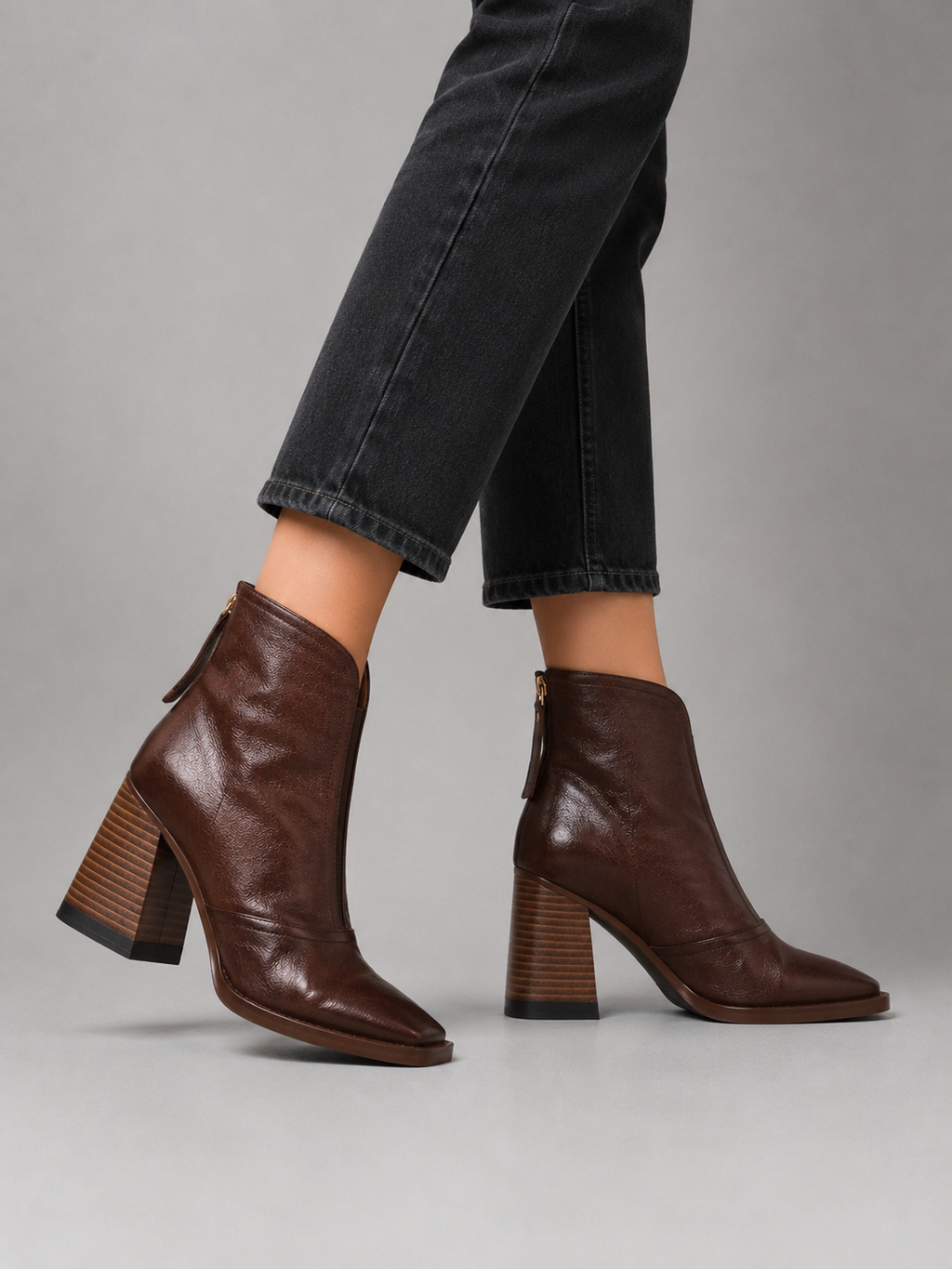 Ankle Boots in Brown