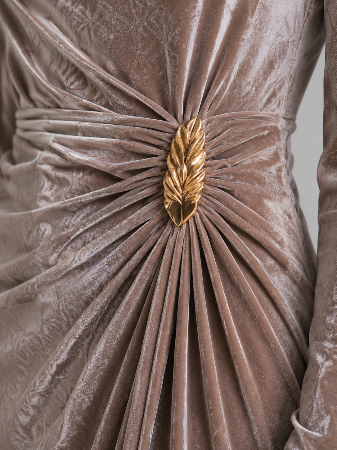 Dress in Brown